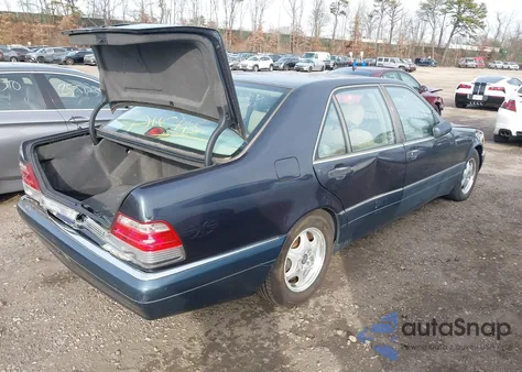 1999 Mercedes-Benz S 420 из США, поврежденный, VIN WDBGA43G7XA427030